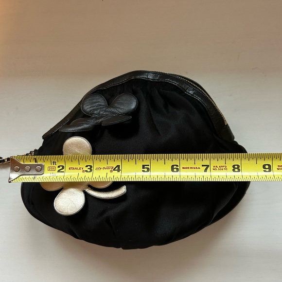 Chanel Four Leaf Clover Satin clutch/wristlet bag Limited Listing! - Picture 12 of 12